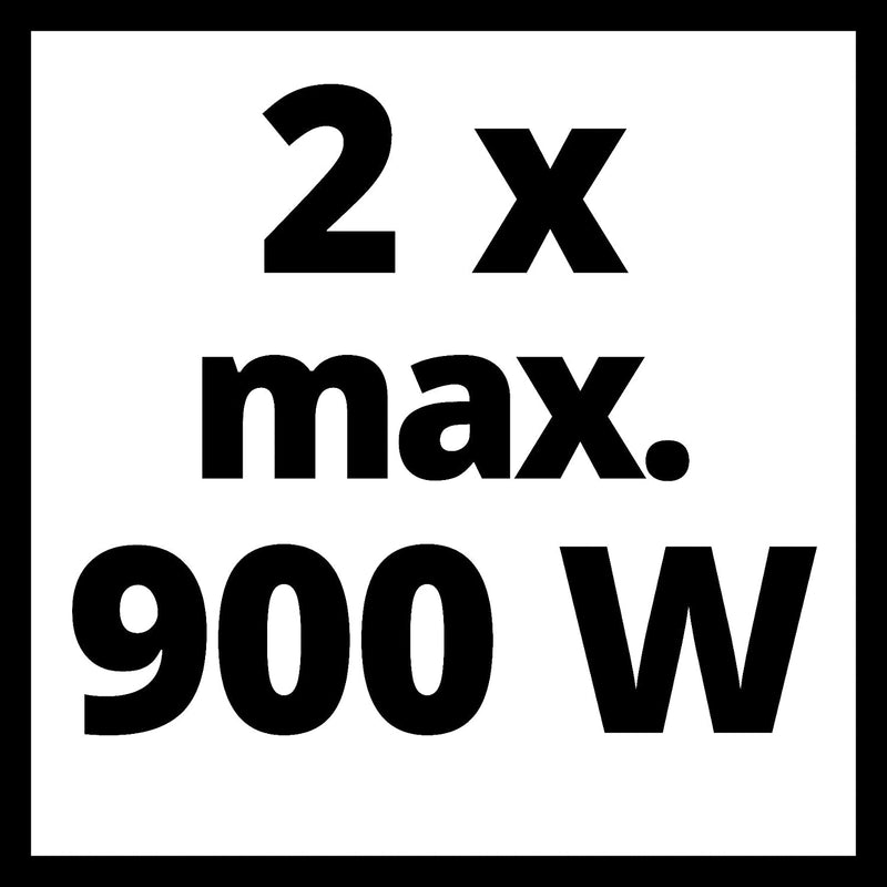 Einhell Power X-Change 18V, 4.0Ah Lithium-Ion Battery Twin Pack | 2 x 4.0Ah Batteries Universally Compatible With PXC Power Tools And Garden Machines