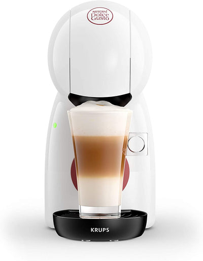 Nescafé Dolce Gusto Piccolo XS Manual Coffee Machine, Espresso, Cappuccino and More, White by KRUPS