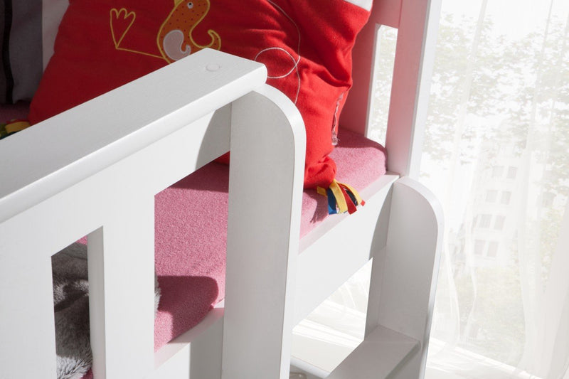 Wooden Bunk Bed Harry with Storage