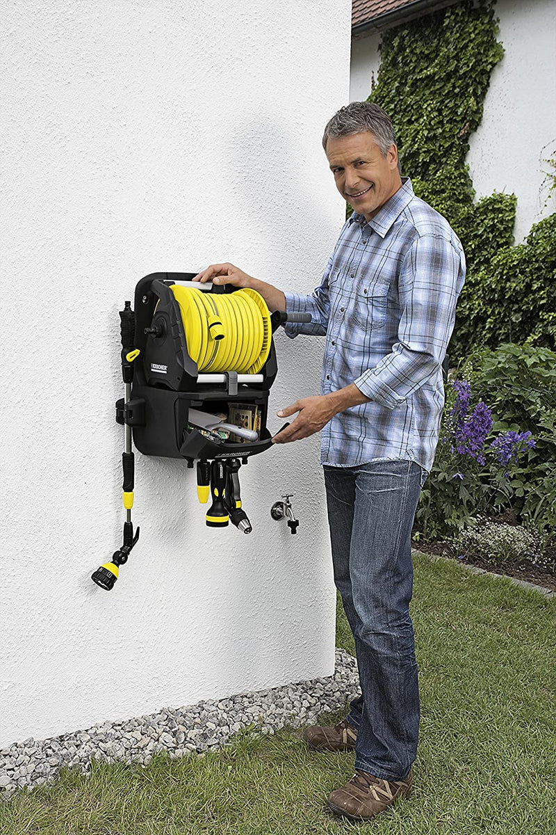 Karcher 2.645-164.0 Premium Hose Reel with 15 m 1/2 inch Hose