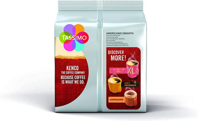 Tassimo Kenco Americano Smooth Coffee Pods - 10 Packs (160 Drinks)