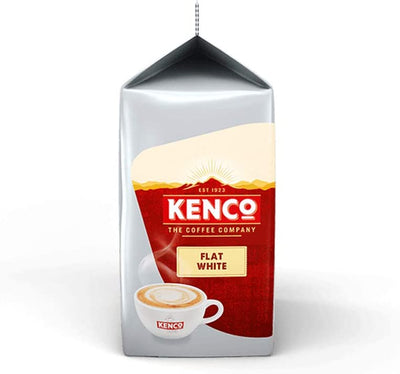 Tassimo Kenco Flat White Coffee Pods - 10 Packs (80 Drinks)