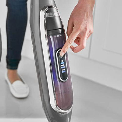 Shark Klik n' Flip Automatic Steam Mop [S6003UK] 3 Settings, 6m Cord, Bordeaux/Steel Grey