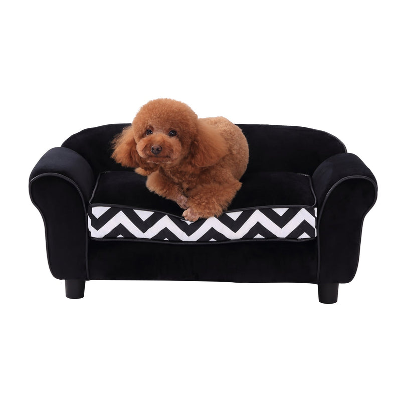 Pet Sofa-Black 73.5Lx41Wx33H cm