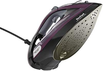 Tefal Ultimate Pure Steam Iron, 240g/min Steam Boost, 350ml Water Tank, 3m Power Cord, 3000W, Purple and Black, FV9830