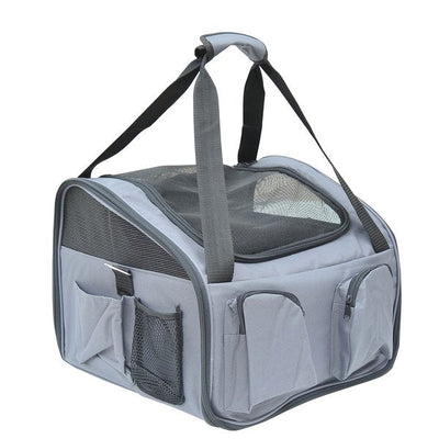 41Lx34Wx30H Cm Pets Carrier Folding Bag - Grey