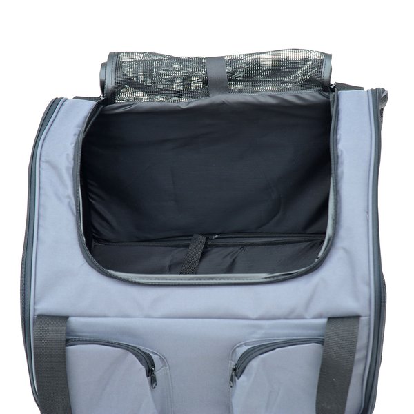 41Lx34Wx30H Cm Pets Carrier Folding Bag - Grey