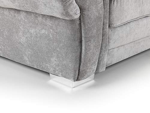 Moana 3 Seater Scatter Back (Grey)