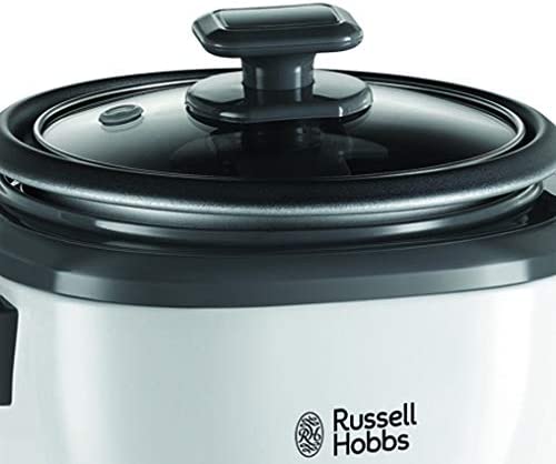 Russell Hobbs 27030 Medium Rice Cooker, Metal, 300 W, 1.2 kilograms, White