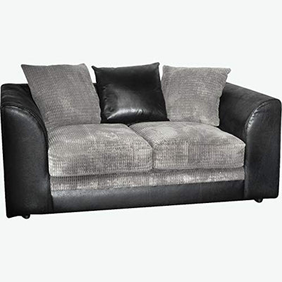 Hannah Jumbo Cord Fabric 2 SEATER Sofa Set Corduroy Material