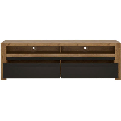 Havana Lefkas Oak 2 Drawer TV Unit