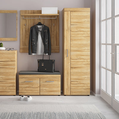 Cortina Tall cupboard in Grandson Oak 4321056