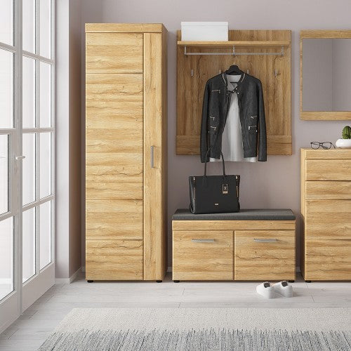 Cortina Grandson Oak Right Hand Tall Cupboard