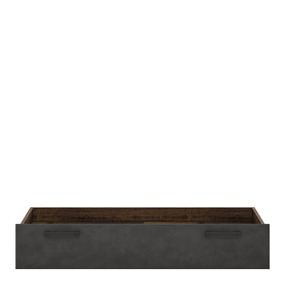 Brooklyn Underbed Drawer in Walnut and Dark Matera Grey 4430974