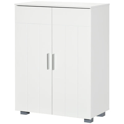 Modern Bathroom Floor Cabinet, White