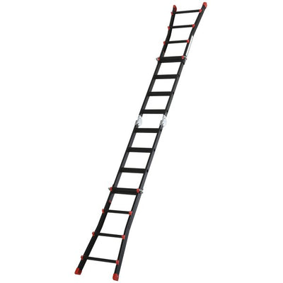 4M Aluminium Telescopic Extendable Ladder W/ Non-Slip Feet