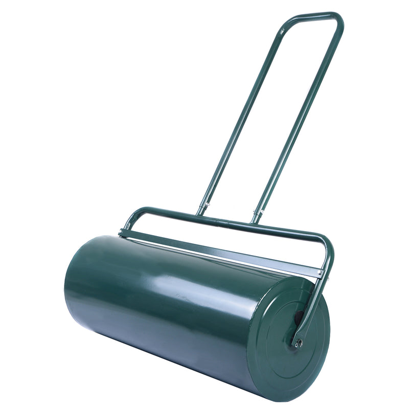 48 L Lawn Roller Steel Lawn Rolling Machine-Green