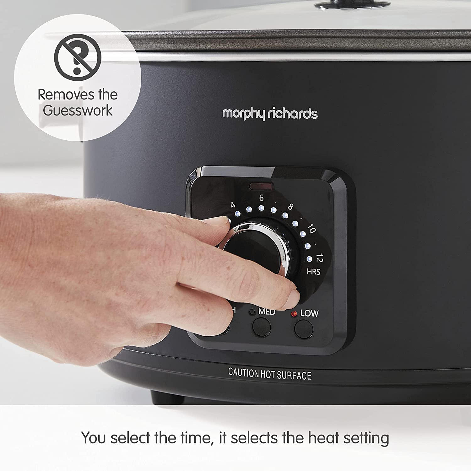 Buy Morphy Richards 6.5L Auto-Stir Slow Cooker - Stainless Steel