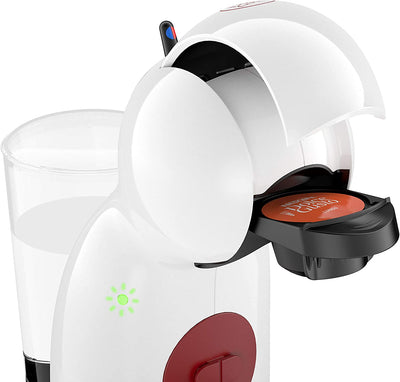 Nescafé Dolce Gusto Piccolo XS Manual Coffee Machine, Espresso, Cappuccino and More, White by KRUPS