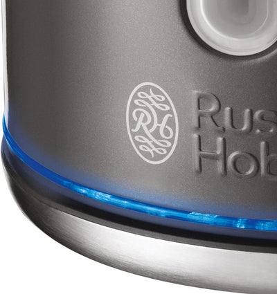 Russell Hobbs 20463 Quiet Boil Kettle, Grey, 3000W, 1.7 Litres [Energy Class A]