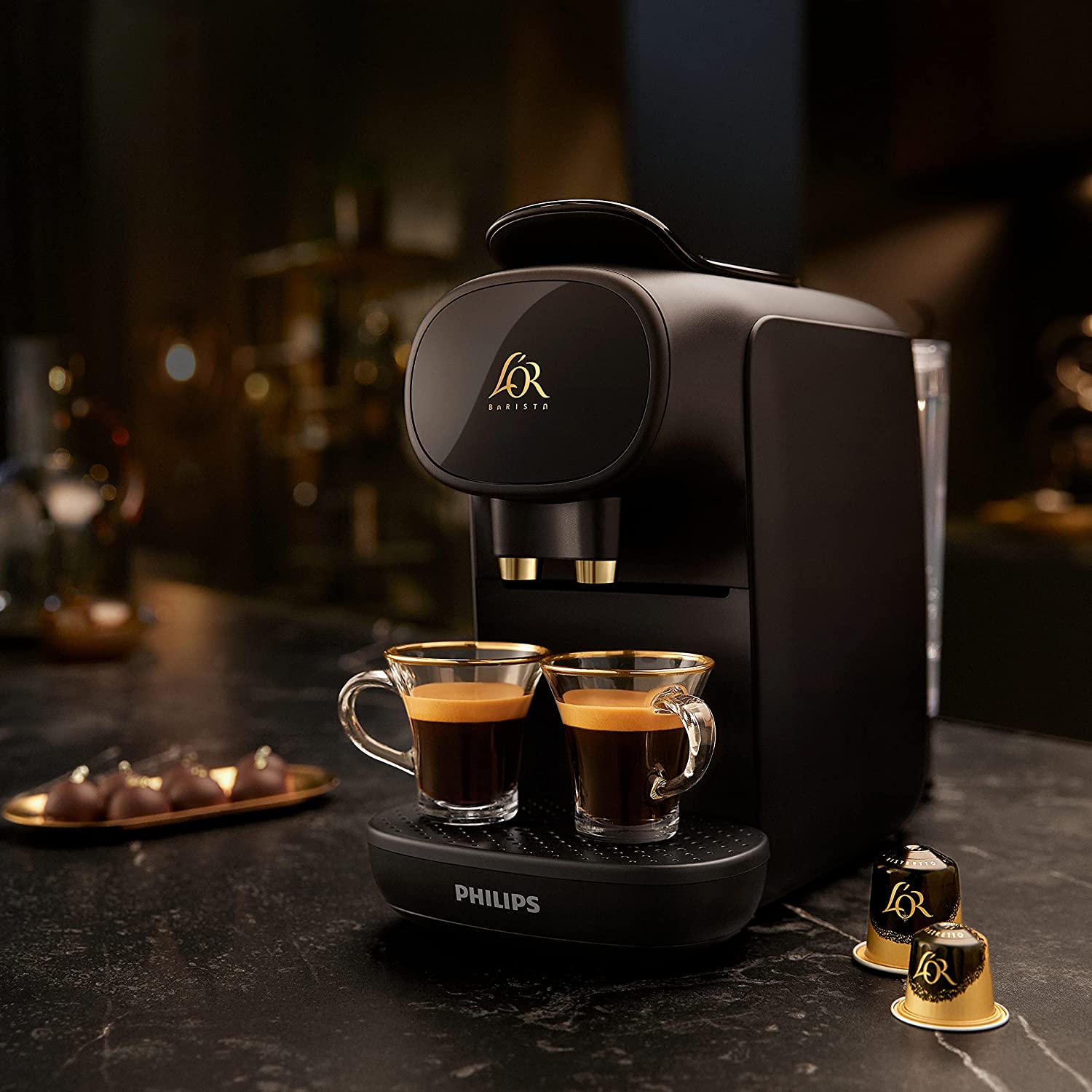 Philips L'OR Barista Coffee Machine - Deep Black