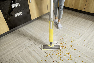 Kärcher SC 2 Upright EasyFix Steam Mop, heat up in 30 sec, 50 m², tank: 0.4 L, 1600 W, floor nozzle, microfibre floor cloth and descaling cartridge