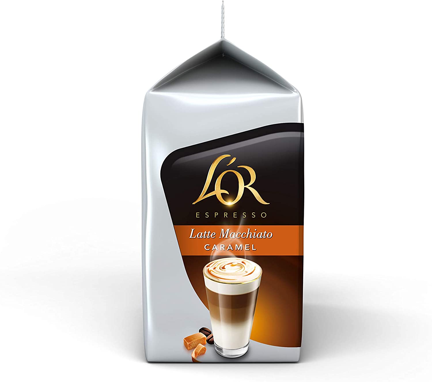 Tassimo L'OR Latte Macchiato Caramel Coffee Pods - 10 Packs (80 Drinks –  Infyniti Home