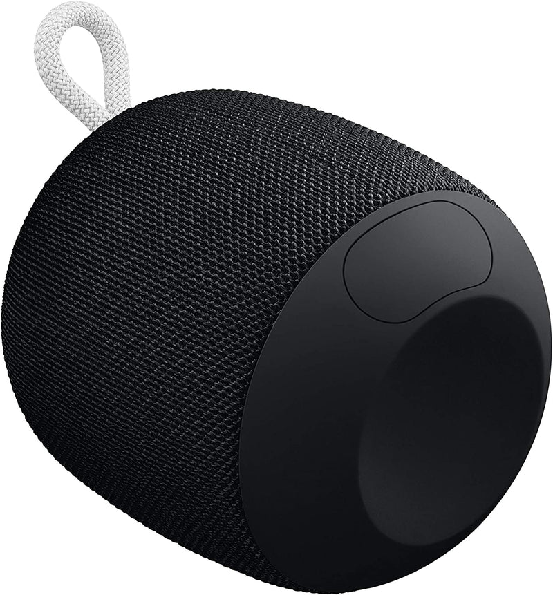 Ultimate Ears Wonderboom Portable Wireless Bluetooth Speaker, 360° Surround Sound, Waterproof, Powerful Bass, 10 Hours Battery, Black