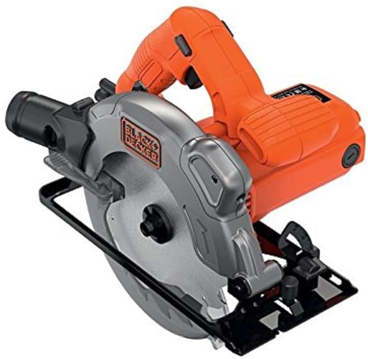 BLACK+DECKER 1250 W 66 mm Cutting Depth Blade Circular Saw Power Tool, CS1250L-GB