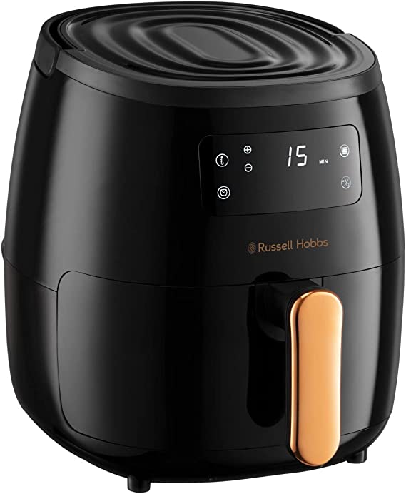 Russell Hobbs 26510 SatisFry Large Air Fryer, 5 Litre Capacity, Black