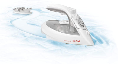 Tefal FV6550 Freemove Cordless Steam Iron, 2400 W, White and Silver