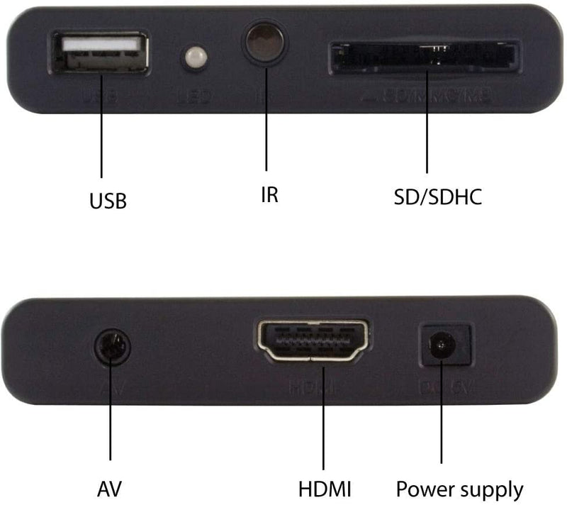 Sumvision Cyclone Micro 2+ Full HD HDMI 1080p Multi Media Player with Adaptor