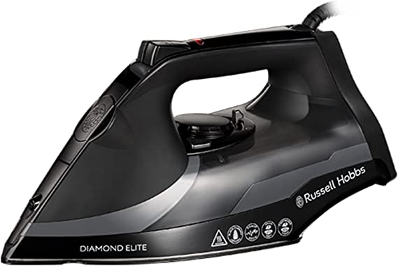 Russell Hobbs 27000 Steam Iron, 3100 W, 350 milliliters, Black