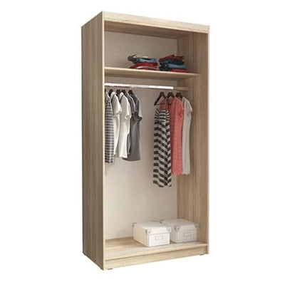 Alaska Sliding Door Wardrobe 100cm