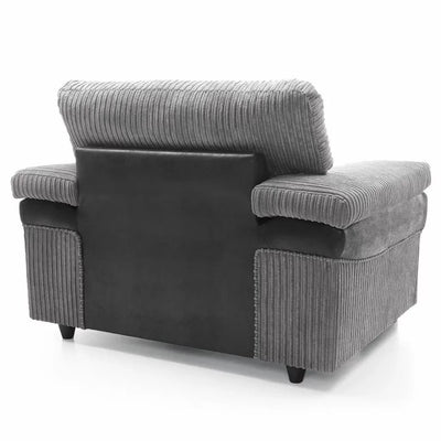 Samson Corded Fabric Armchair