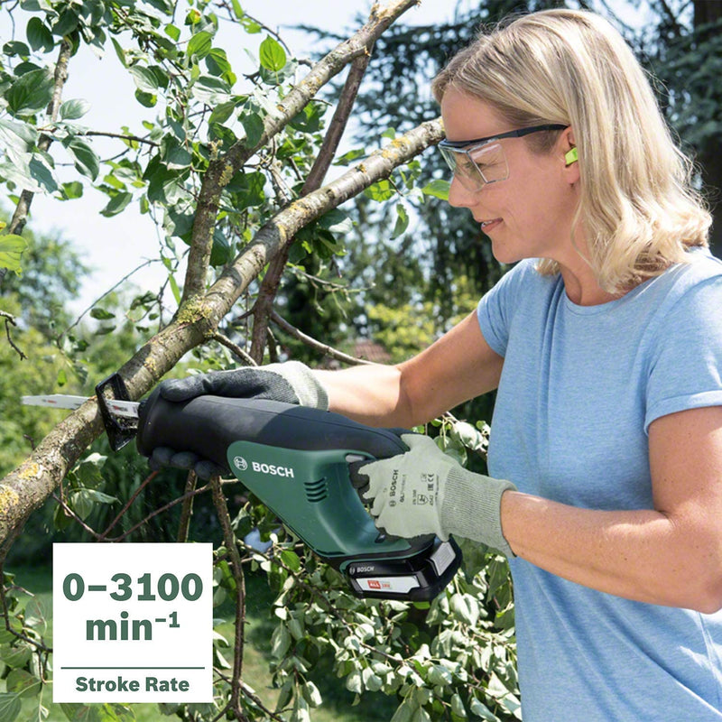 Bosch Home and Garden Cordless Reciprocating Saw AdvancedRecip 18 (Without Battery, 18 Volt System, in Carton Packaging)