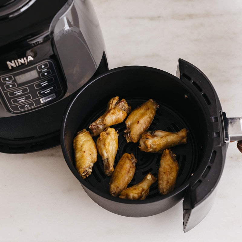 Ninja Air Fryer [AF100UK] 3.8 Litres, Grey and Black