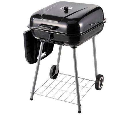 Portable Charcoal Grill-Black