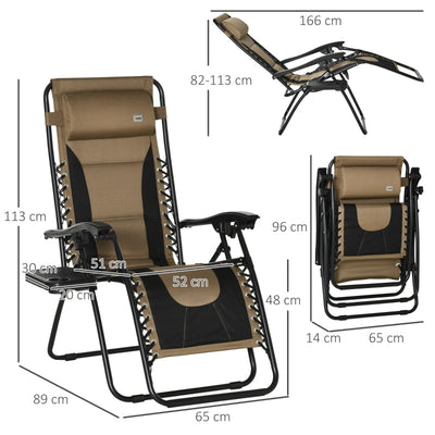 Zero Gravity Chair, Folding Recliner