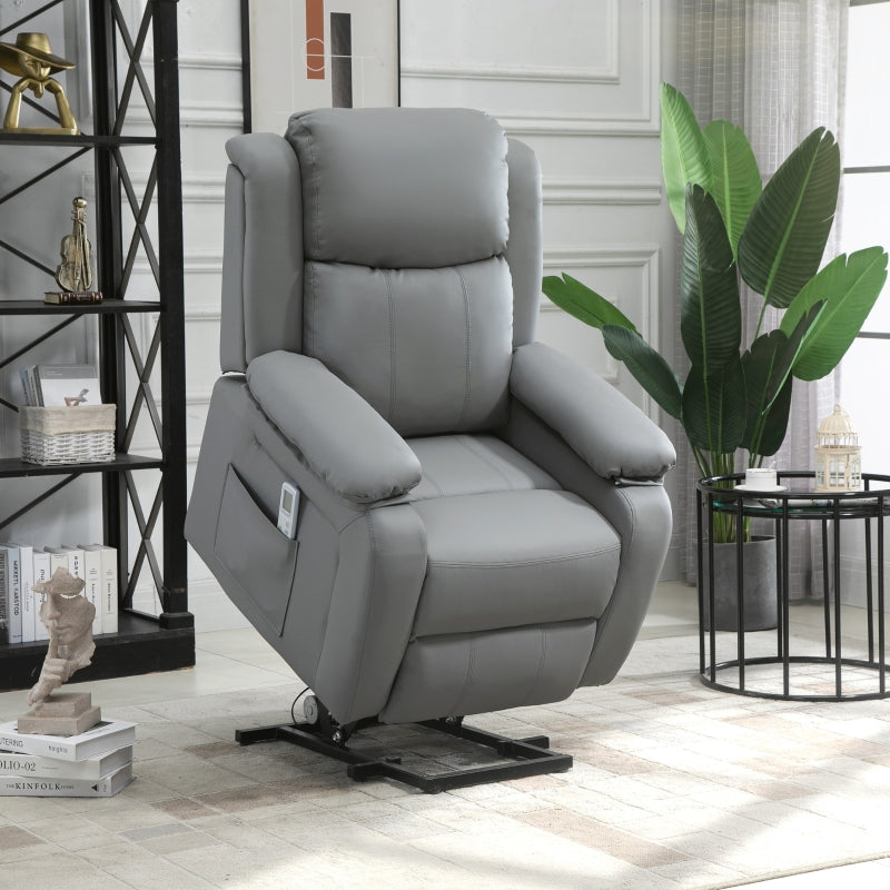 Electric Power Lift Recliner Chair Vibration Massage Reclining