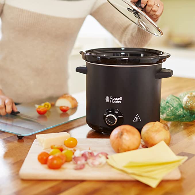 Russell Hobbs 24180 Chalkboard Slow Cooker, 3.5 L, Black