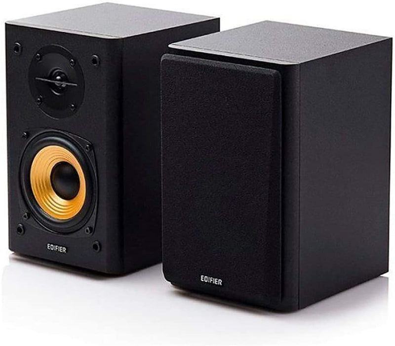 Edifier R1000T4 Active 2.0 bookshelf speaker system ideal TV, PC, Laptop, Computer, Hi-Fi (Black)