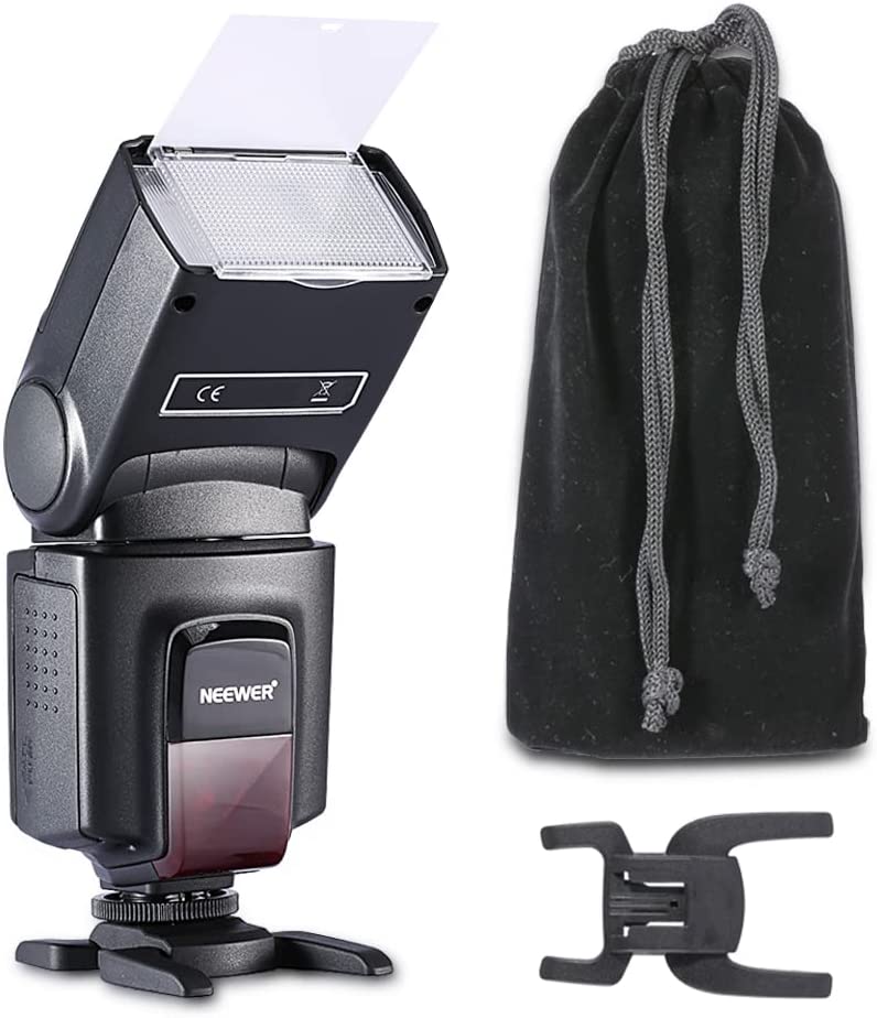 Neewer TT560 Flash Speedlite for Canon Nikon Sony Panasonic Olympus Fujifilm Pentax Sigma Minolta Leica and Other SLR Cameras