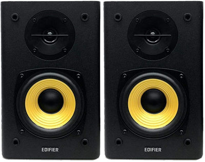 Edifier R1000T4 Active 2.0 bookshelf speaker system ideal TV, PC, Laptop, Computer, Hi-Fi (Black)