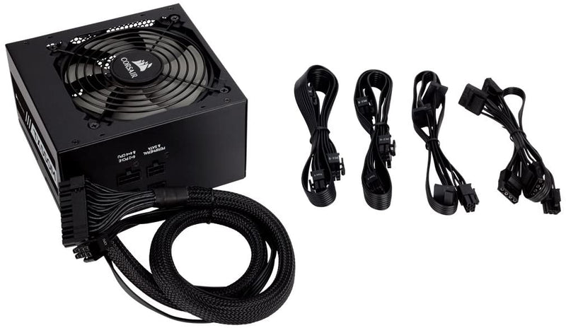 Corsair CP-9020133-UK TX550M 550 W 80+ Gold Power Supply Unit, Black