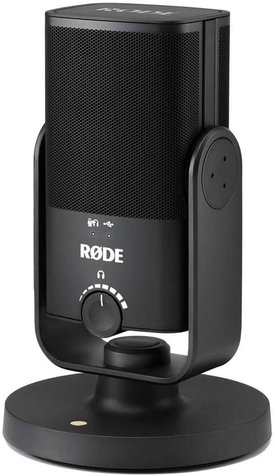 RØDE NT-USB Mini Versatile Studio-quality Condenser USB Microphone with Free Software for Podcasting, Streaming, Gaming, Music Production Recording