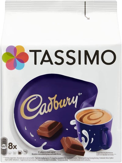 Tassimo Variety Box Costa, Kenco, Cadbury & L'OR Coffee Pods (Pack of 5, Total 56 Coffee Capsules)