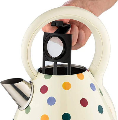 Russell Hobbs 21889 Emma Bridgewater Kettle, Polka Dot Cordless Electric Kettle, 3000 W