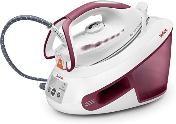 Tefal Express Anti Scale Steam Generator, 1.8L, White/Purple, SV8012