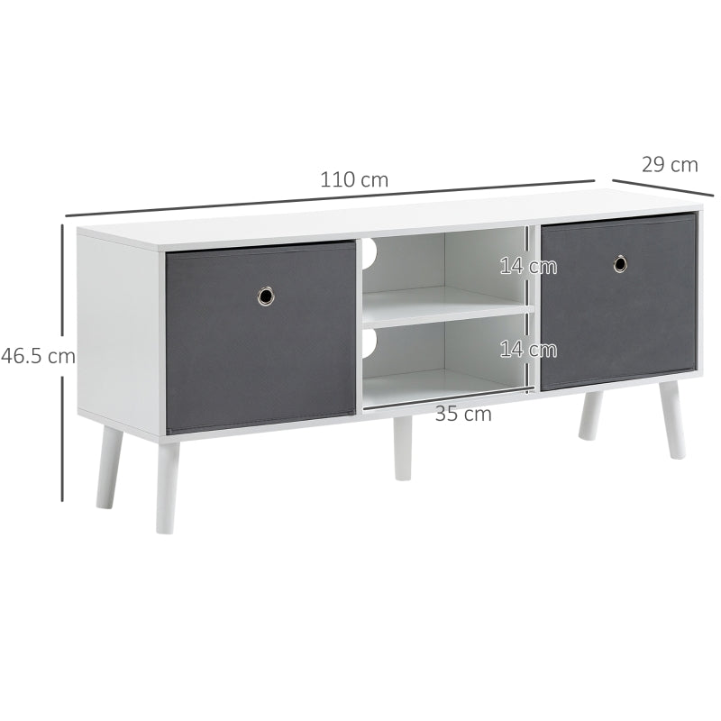 TV Unit With Storage For TVs Up 50&